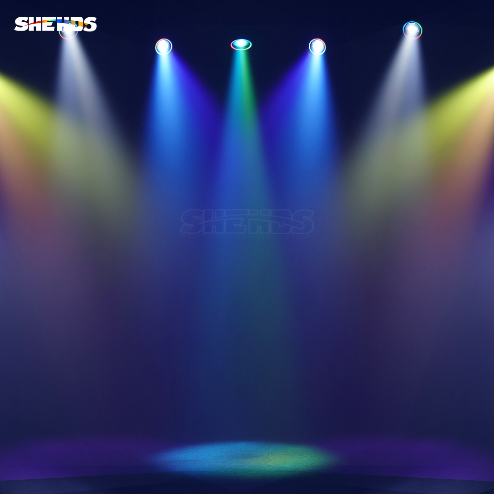 SHEHDS GalaxyJet (Bulb) Waterproof IP65 380W 19R Beam Moving Head Lighting With Ring Effect For outdoor Stages Concerts Night Club