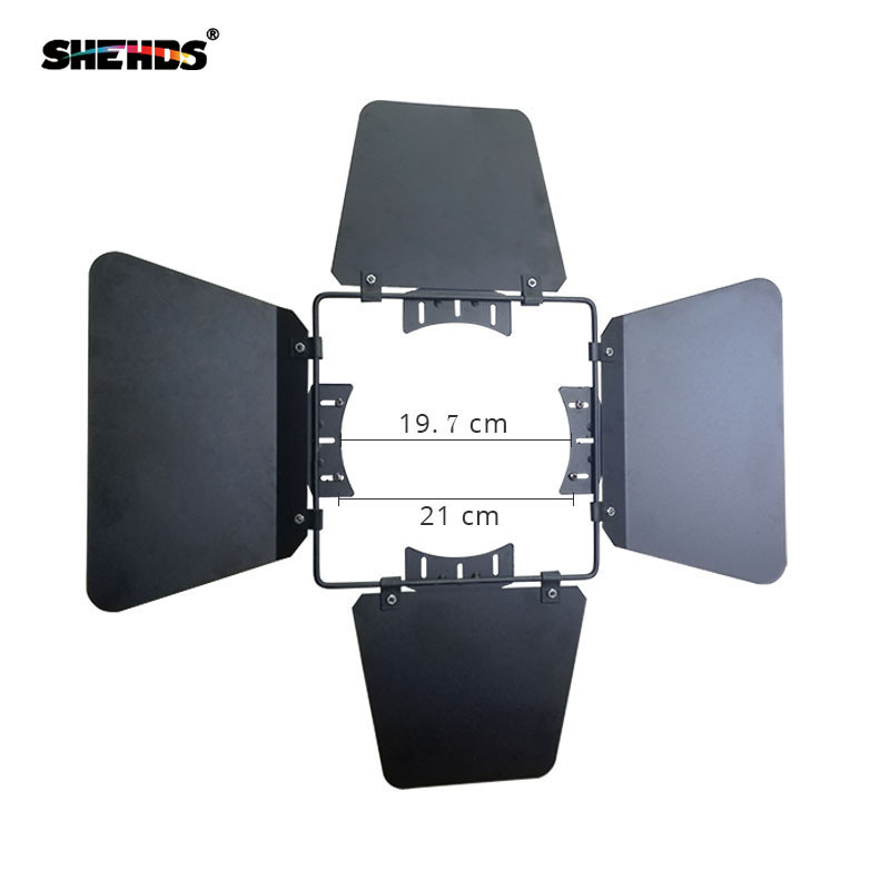 SHEHDS  Iron Barn Doors For LED COB Par Light