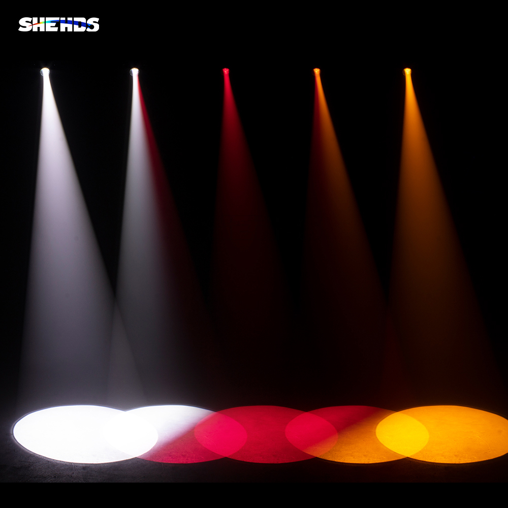 SHEHDS LED 200W Beam & Wash & Gobo 2IN1 Moving Head Lighting For DJ Disco
