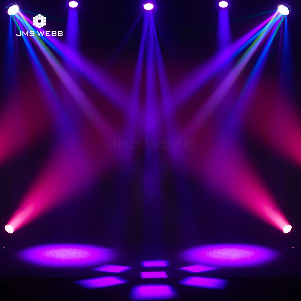 JMS WEBB (Mirror Rotation)  LED Zoom&Beam&Wash Small Bee Eye 7X40W RGBW Moving Head For Weddings DJ Stages