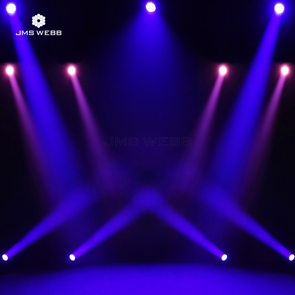 JMS WEBB LED Wash & Zoom Small Bee Eye 7X40W RGBW Moving Head For Disco DJ Club