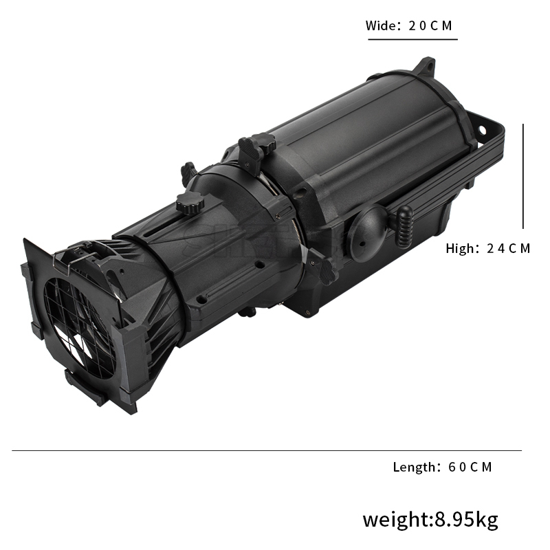 SHEHDS LED Leko Light 250W RGBW/CW For Theater Church