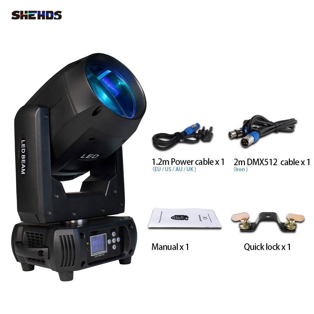 SHEHDS LED Beam 150W Moving Head Light For Wedding Concert Nightclub