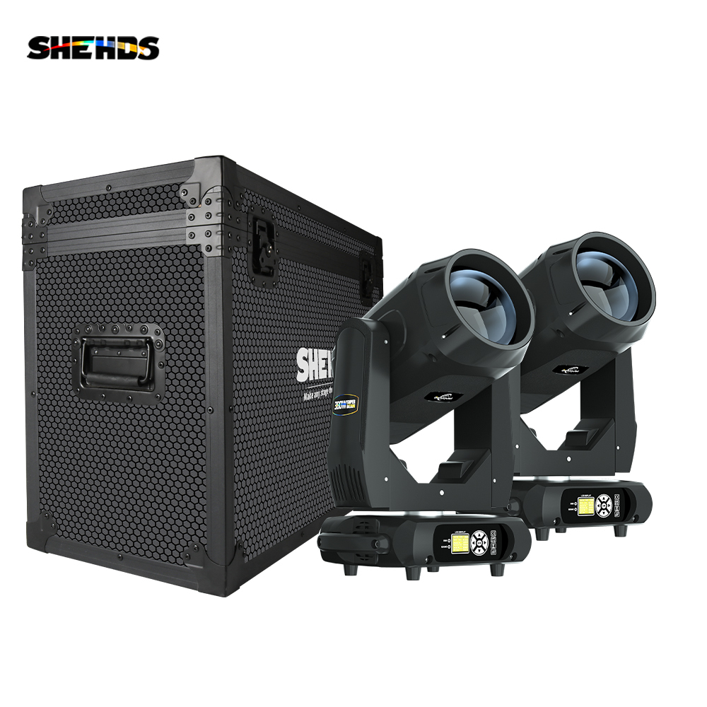 SHEHDS GalaxyJet Beam 380W 19R Moving Head Lighting with Ring Effect High Power and RDM Function Good For Concert LiveShow