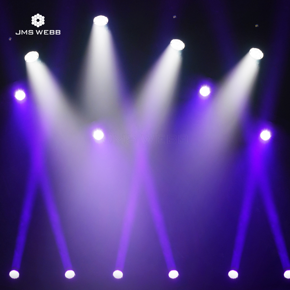 JMS WEBB LED Wash & Zoom Small Bee Eye 7X40W RGBW Moving Head For Disco DJ Club
