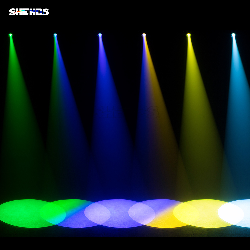SHEHDS LED 200W Beam & Wash & Gobo 2IN1 Moving Head Lighting For DJ Disco