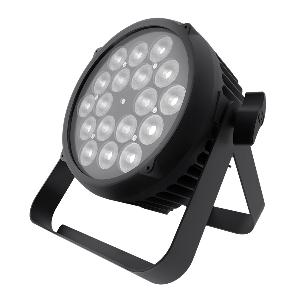 SHEHDS  Aluminum Alloy LED Flat Par 18x12W RGBWA+UV New Waterproof Touchscreens With RDM Function Lighting For DJ Wedding