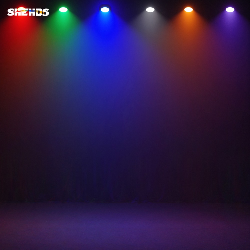 SHEHDS LED 200W RGBWA UV COB Light For Theater