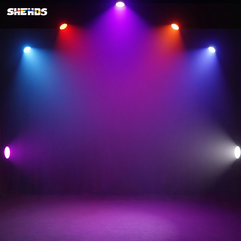 SHEHDS LED 200W RGBWA UV COB Light For Theater