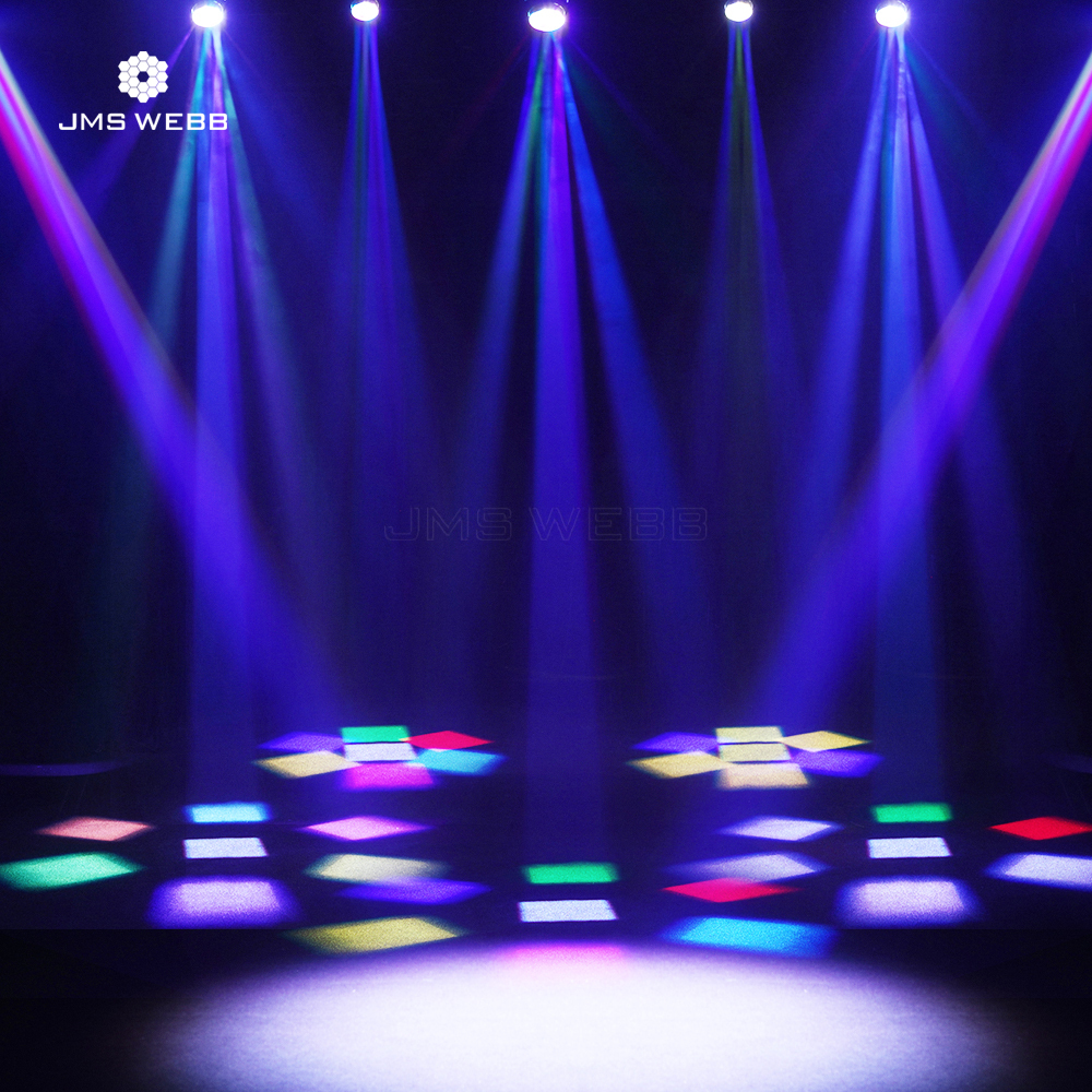 JMS WEBB (Mirror Rotation)  LED Zoom&Beam&Wash Small Bee Eye 7X40W RGBW Moving Head For Weddings DJ Stages