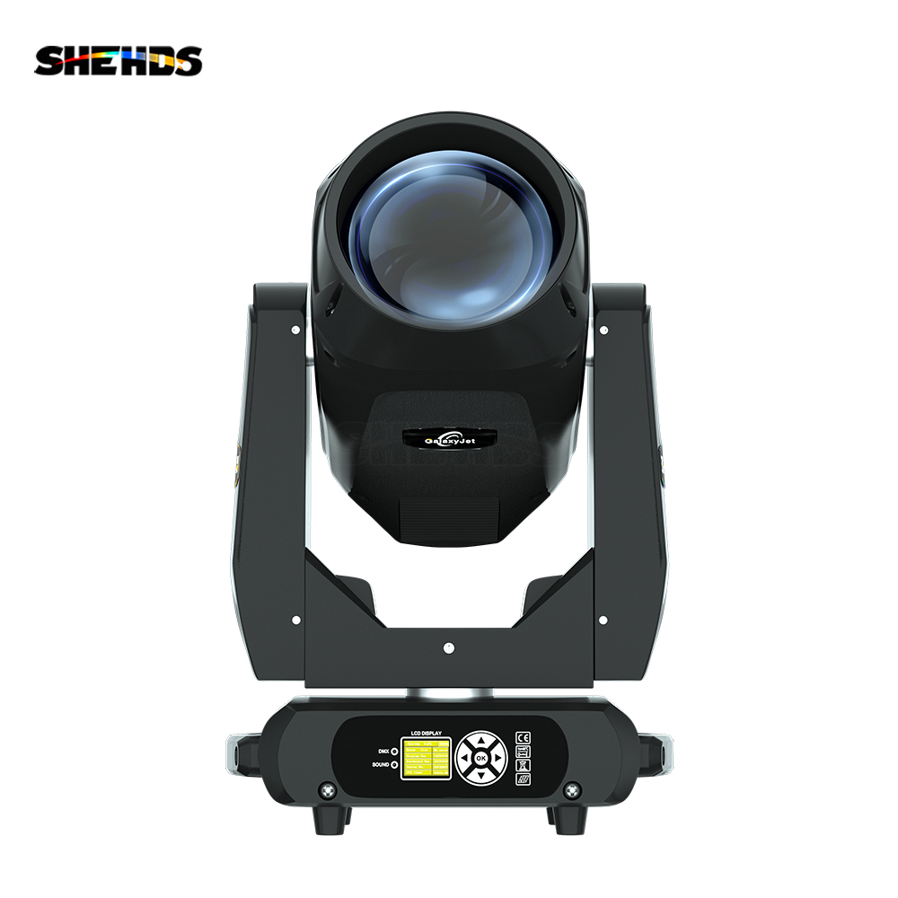 SHEHDS GalaxyJet Beam 380W 19R Moving Head Lighting with Ring Effect High Power and RDM Function Good For Concert LiveShow