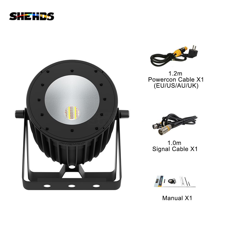 SHEHDS LED 200W RGBWA UV COB Light For Theater