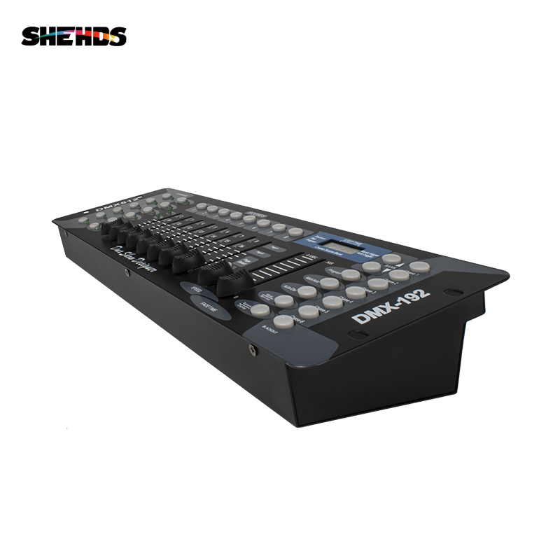 SHEHDS 192 DMX Controller for moving head light 192 channels for DMX512 DJ equipment Disco Controller