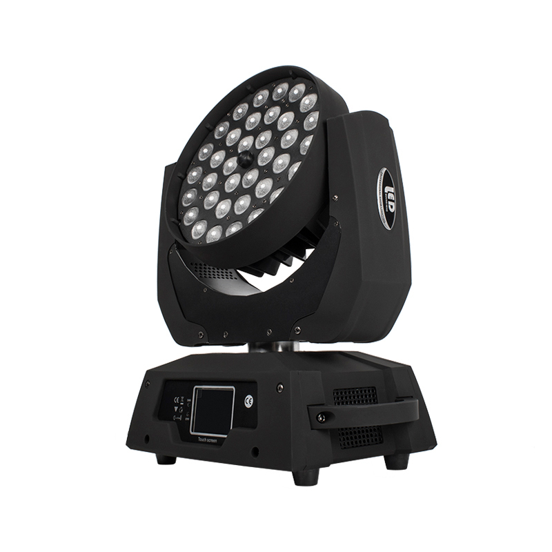 SHEHDS Wash Zoom 36x18W RGBWA+UV Moving Head For Wedding DJ Show Stage