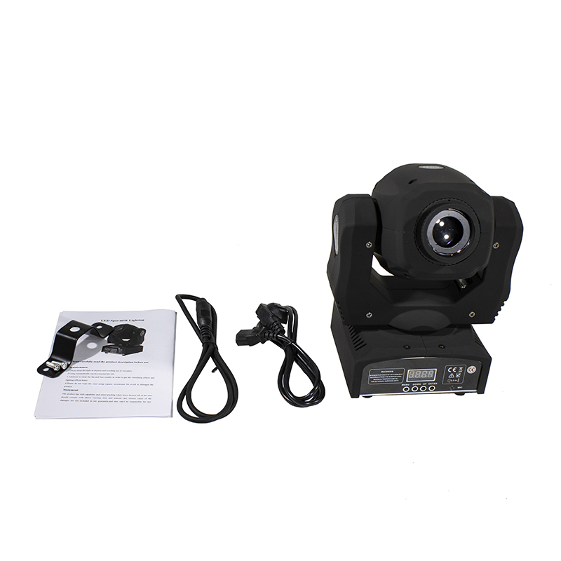 SHEHDS LED 60W Gobos Moving Head Lighting DJ Festivals Disco Home DJ Disco Stage Theater
