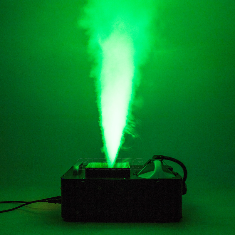 SHEHDS LED 24x9W RGB Fog Machine 1500W Power Smoke Machine Good for Party Wedding Concert