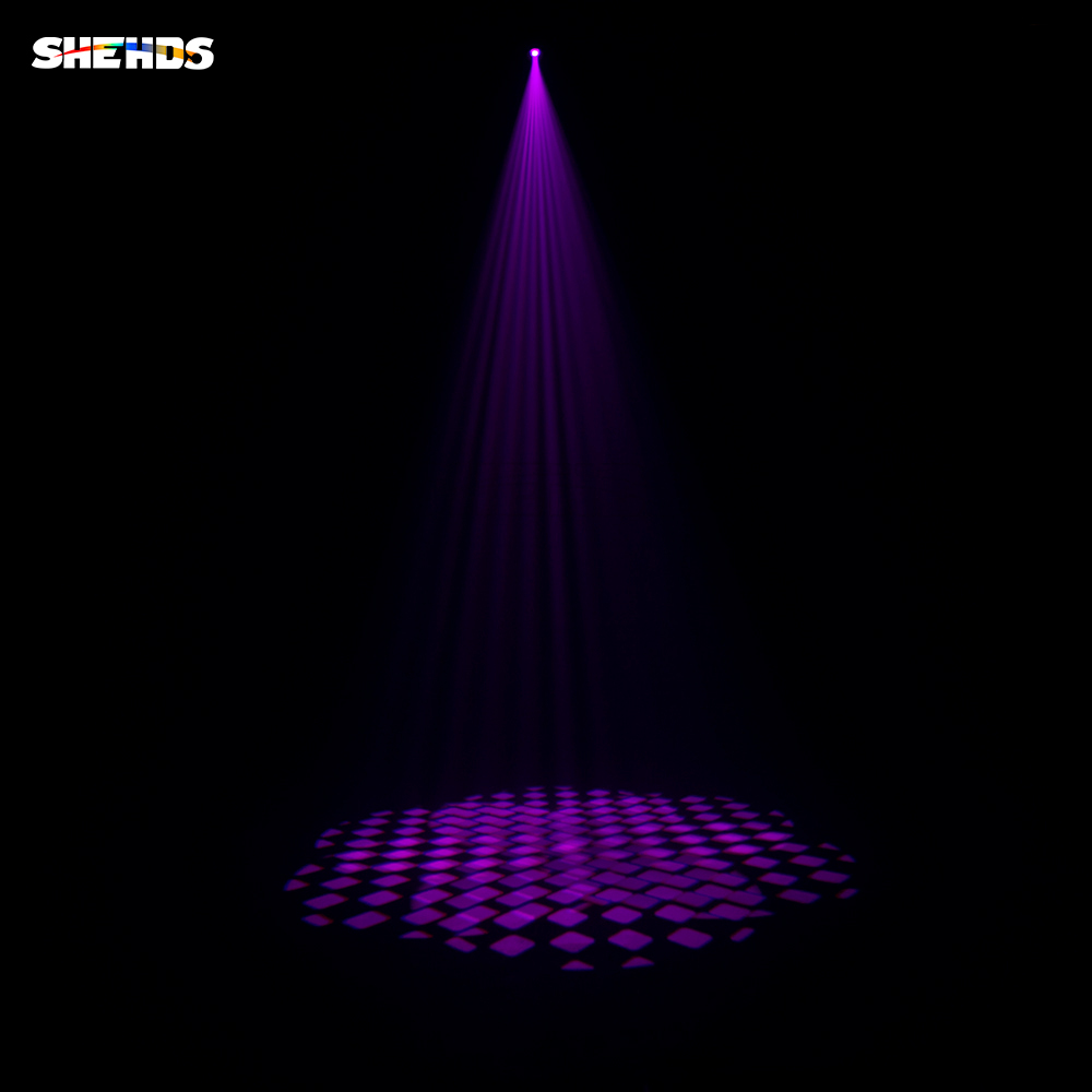 SHEHDS (6-Prism) LED Spot 100W Gobo Lights With LED Ring and LCD Display Moving Head Stage Effect Lighting DJ Disco