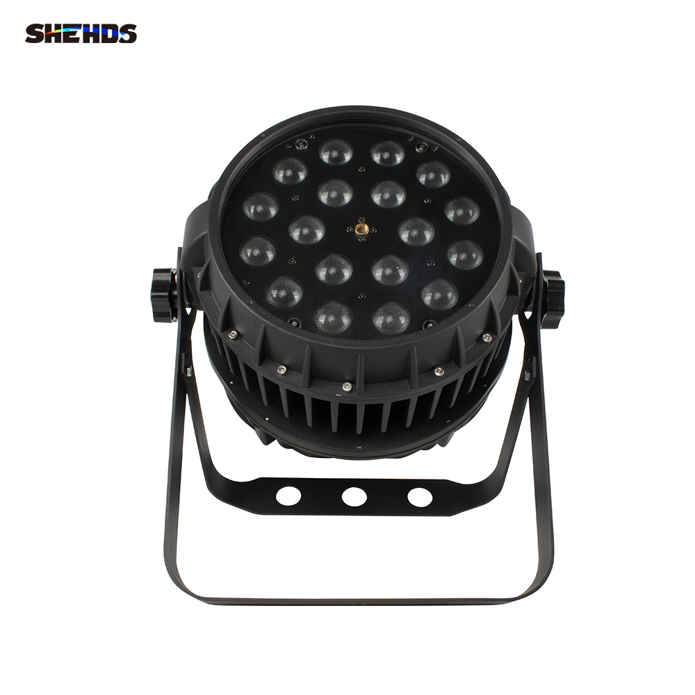 SHEHDS  LED Zoom Par Light 18x18W 6in1 RGBWA+UV IP65 Waterproof Lighting For Outdoor Performace Stage DJ Club