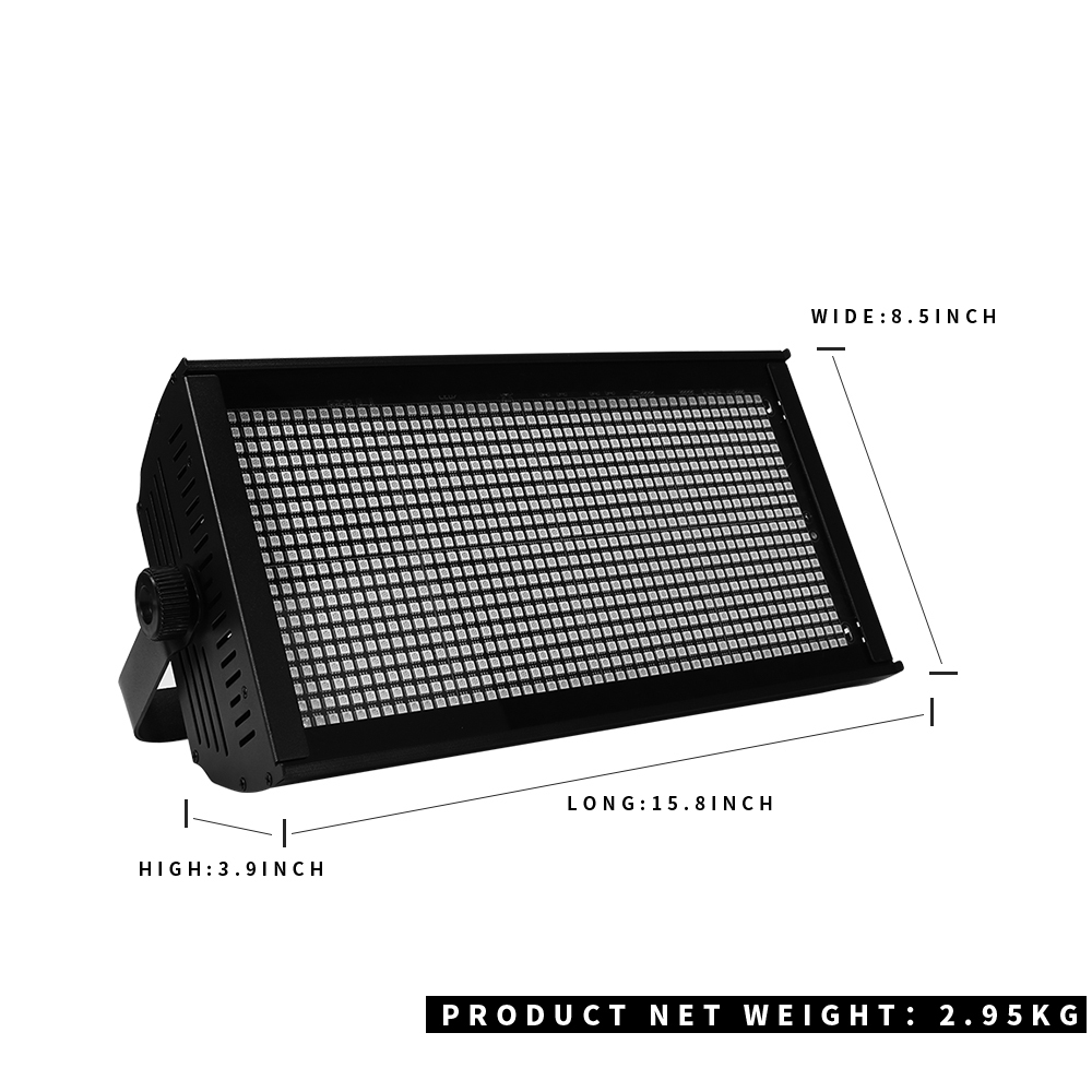 SHEHDS LED Strobe 200W RGB Panel For Band Weeding Performances