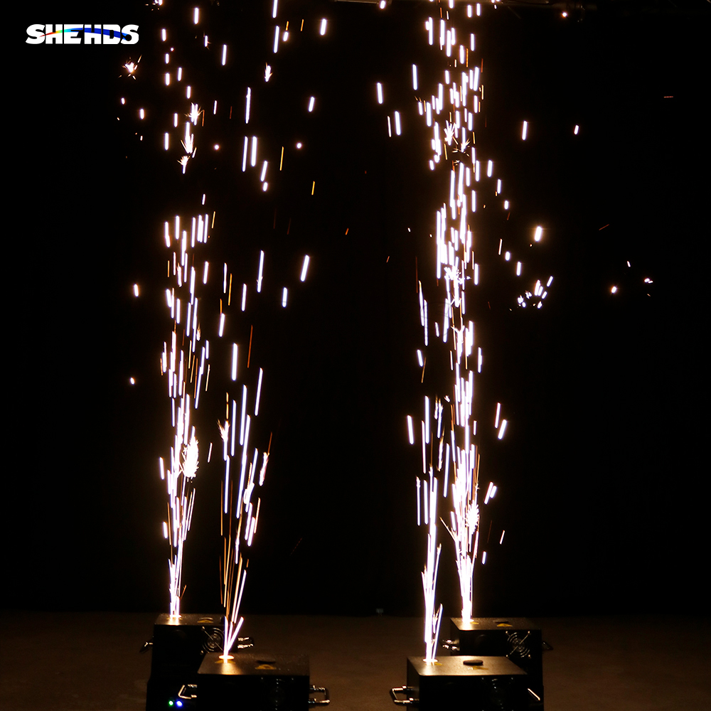 SHEHDS 650W Wireless Firework Spark Machine For Wedding Party Stage