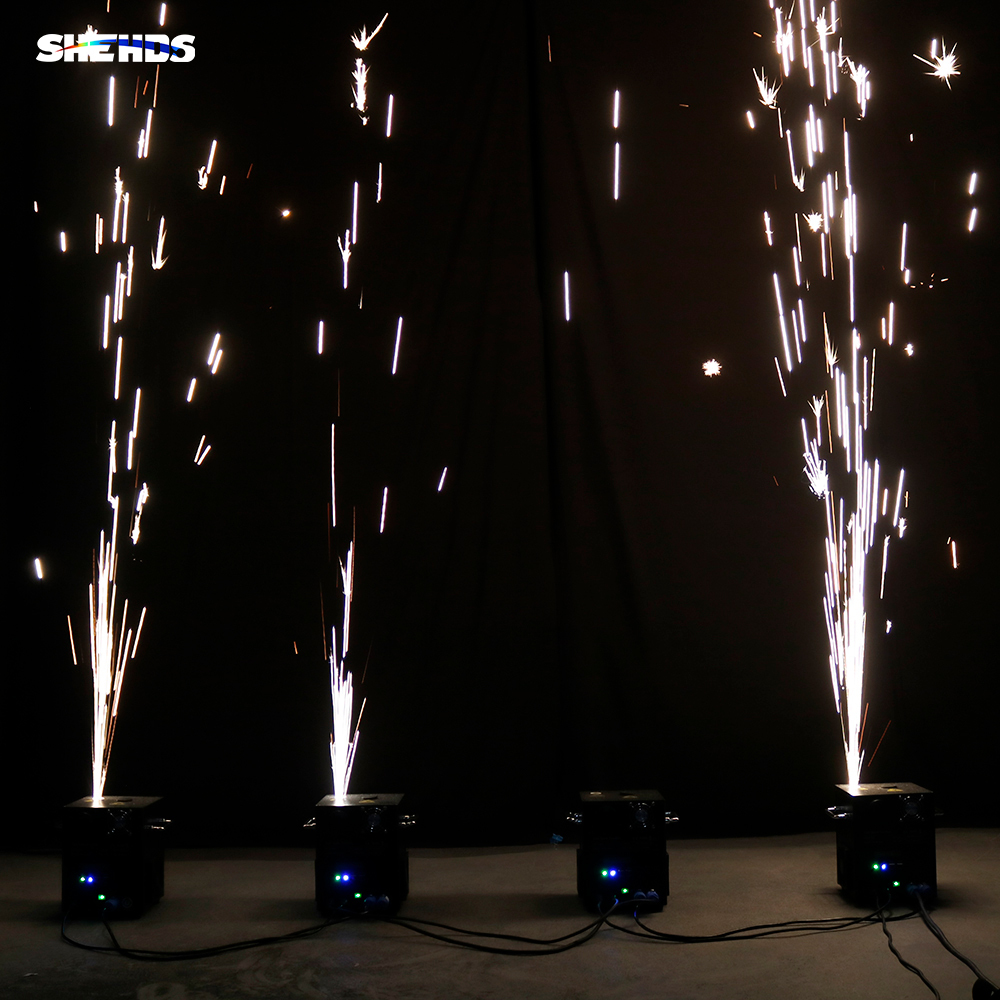 SHEHDS 650W Wireless Firework Spark Machine For Wedding Party Stage