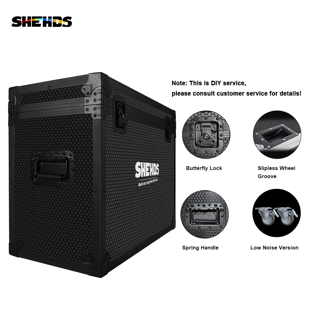 SHEHDS CoralPar Waterproof LED 1000W RGB Strobe Moving Head Lighting For Wedding Club Church DJ