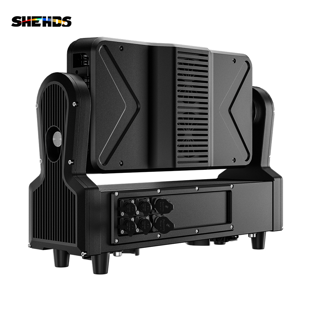 SHEHDS CoralPar Waterproof LED 1000W RGB Strobe Moving Head Lighting For Wedding Club Church DJ