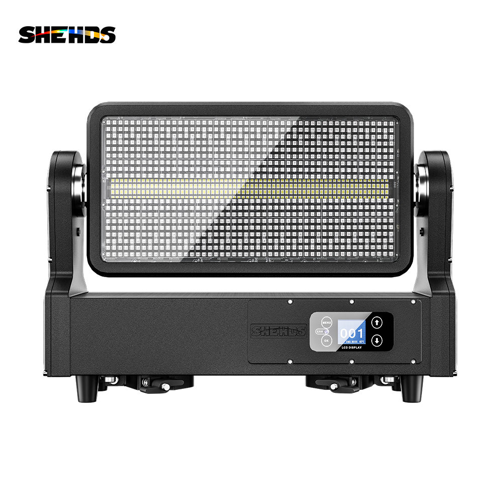 SHEHDS CoralPar Waterproof LED 1000W RGB Strobe Moving Head Lighting For Wedding Club Church DJ