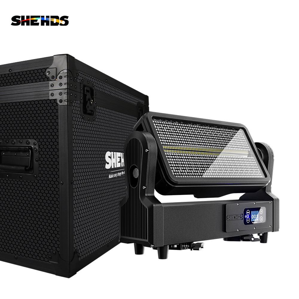 SHEHDS CoralPar Waterproof LED 1000W RGB Strobe Moving Head Lighting For Wedding Club Church DJ