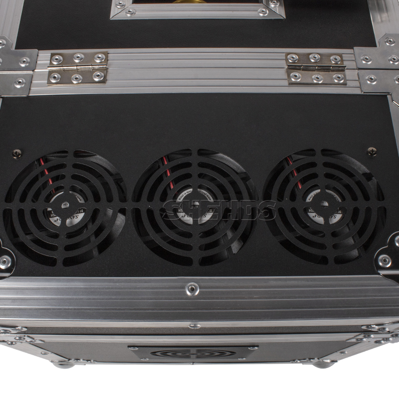 SHEHDS 660W Haze Machine With Flight Case DMX Stage Professional Fogger Equipment Remote Control Smoke Hazer For Music Concert DJ