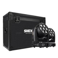 7x40W With Flight Case