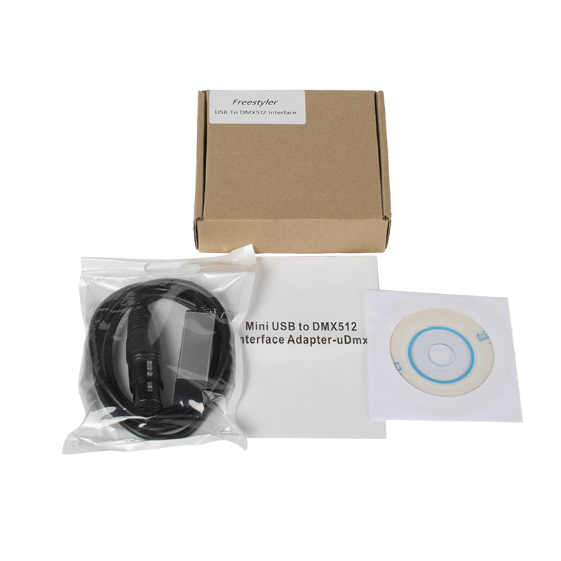 SHEHDS USB To DMX Interface Adapter Controller Dimmer