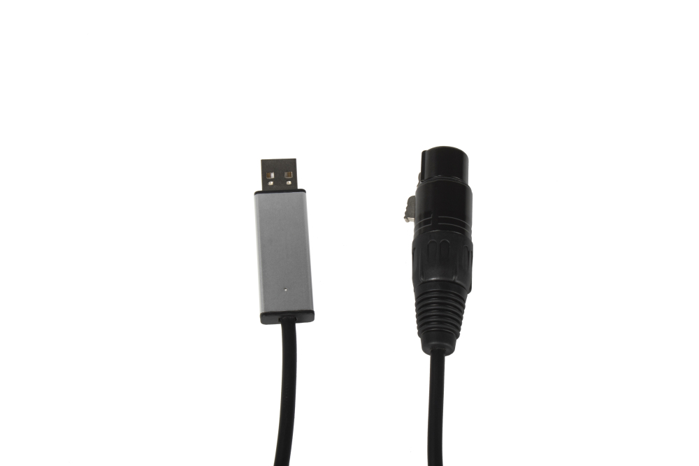 SHEHDS USB To DMX Interface Adapter Controller Dimmer