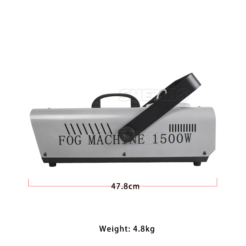 SHEHDS High Quality 1500W Smoke Machine Fog Machine（Remote Control Wire Control DMX512 Control）For Club Music Bar