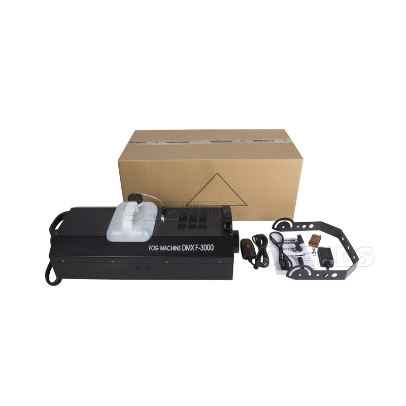 SHEHDS 3000W Smoke Machine Fog Machine（Remote Control Wire Control DMX512 Control）For DJ Party Club