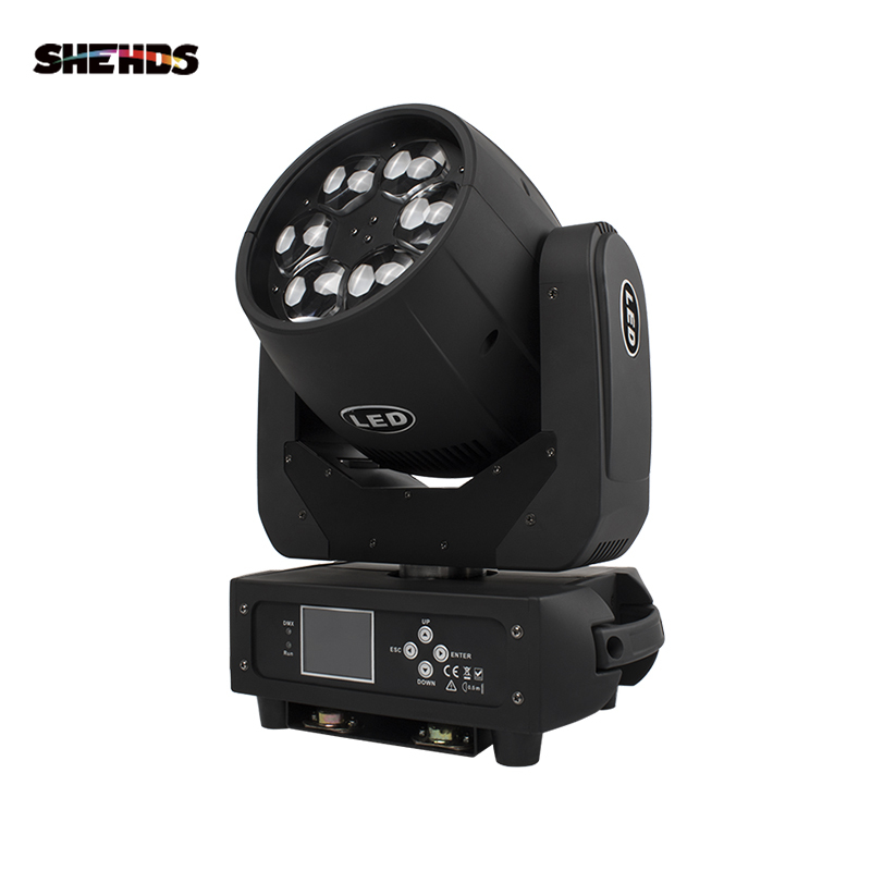 SHEHDS LED Beam+Wash 6x15W RGBW 4IN1 Bees Eye Moving Head Light For