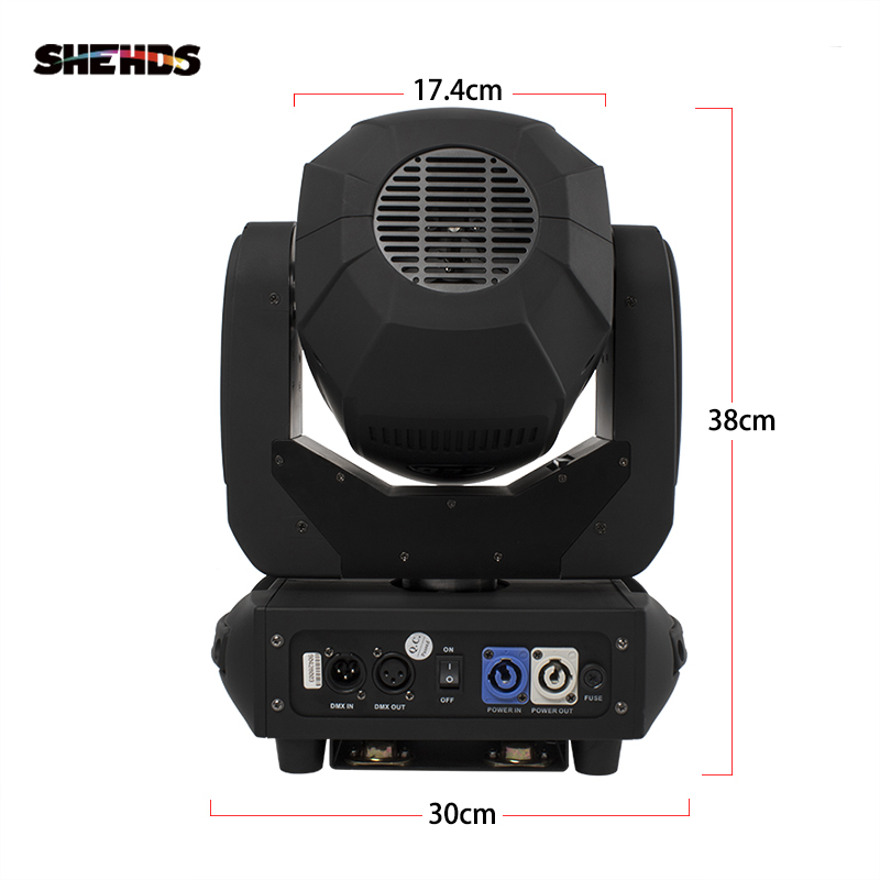 SHEHDS LED Beam+Wash 6x15W RGBW 4IN1 Bees Eye Moving Head Light For