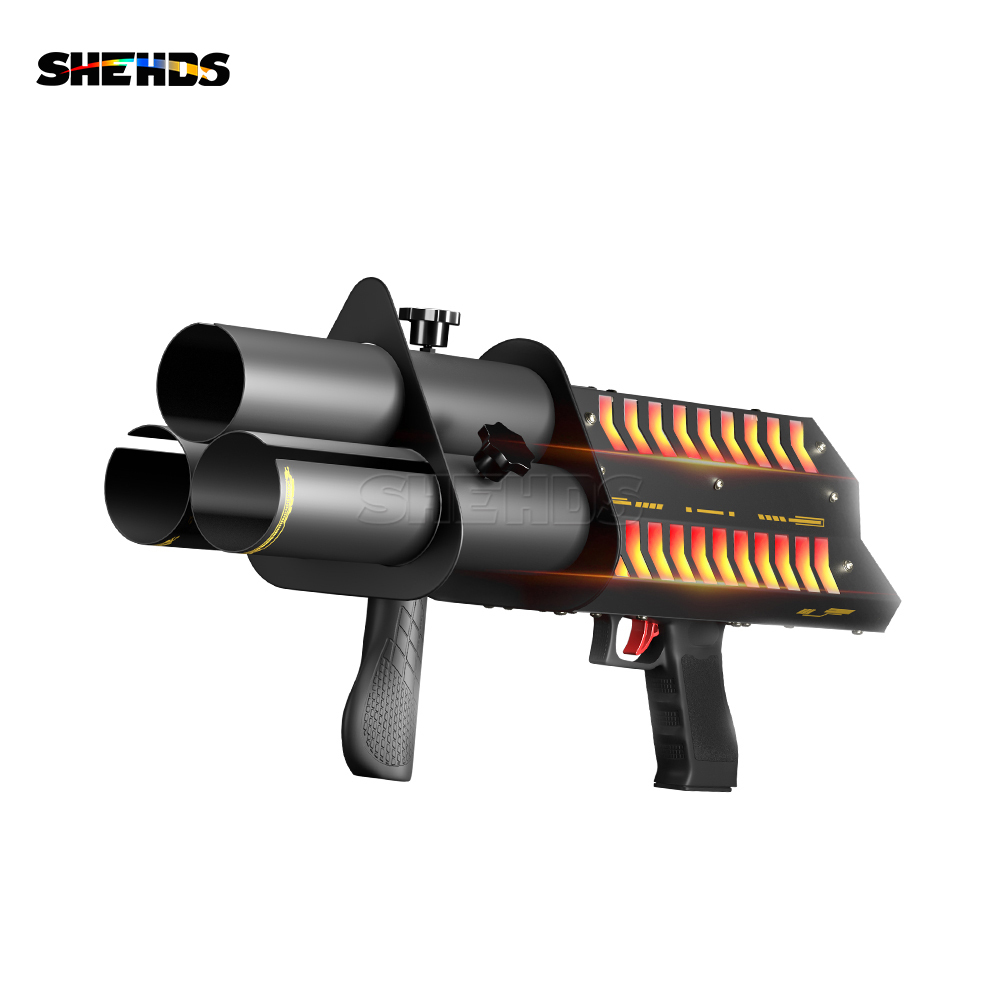 SHEHDS Rechargeable RGB Confetti Machine For Wedding Theater