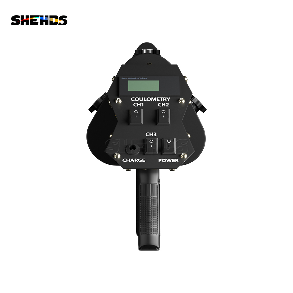 SHEHDS Rechargeable RGB Confetti Machine For Wedding Theater