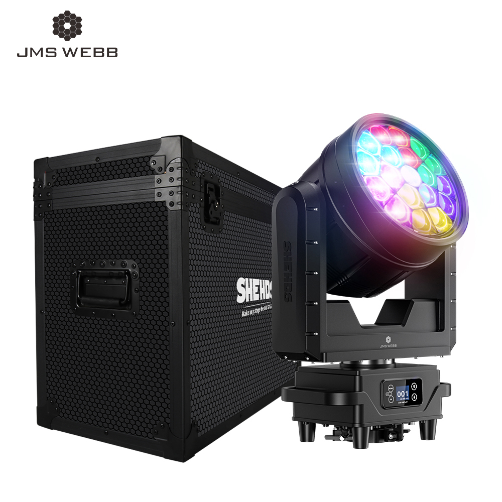 JMS WEBB Waterproof LED 19x40W RGBW Zoom&Beam&Wash Light For Concert Stage Performance Festival Theater