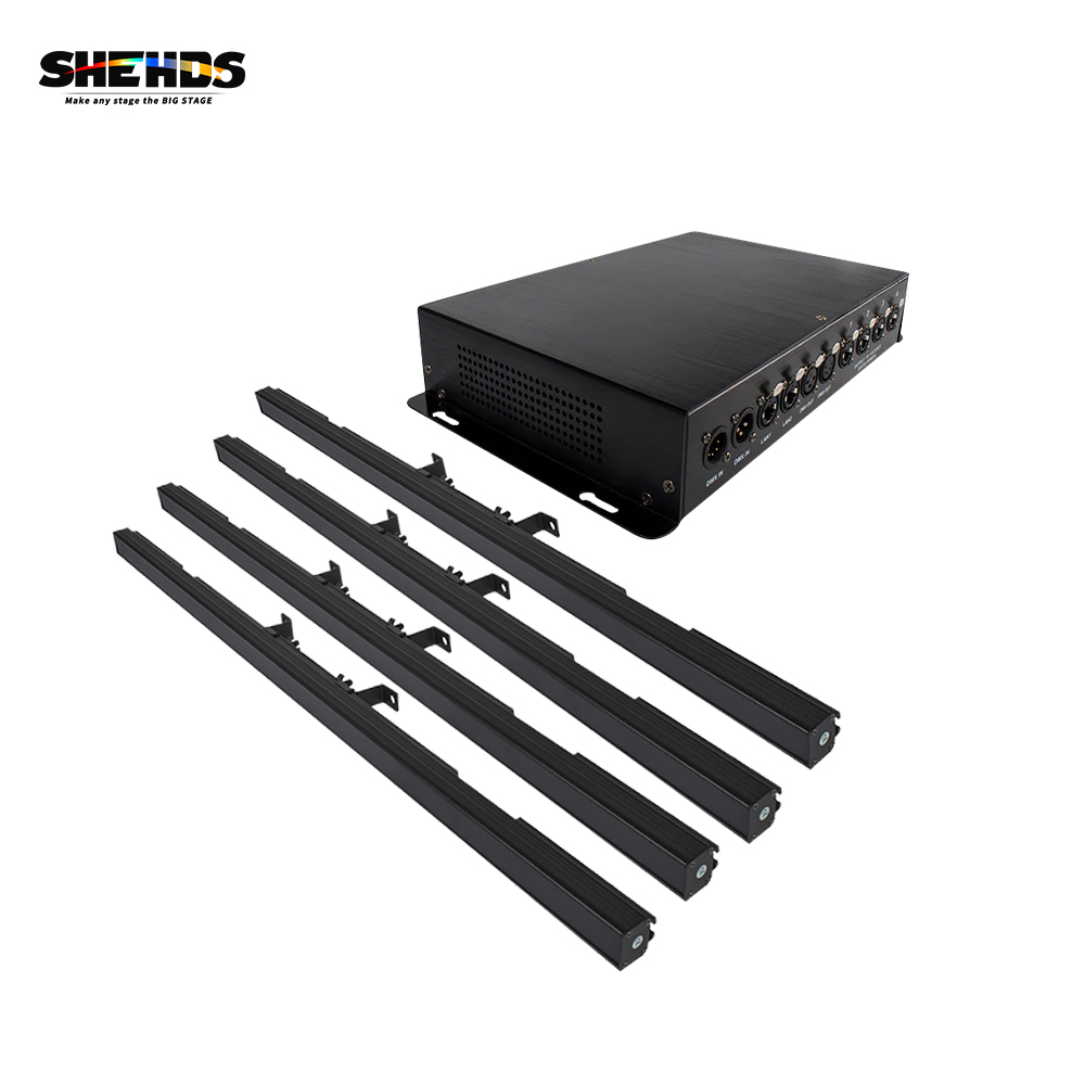 SHEHDS LED Pixel 40x0.3W Lighting With Pixel lighting Decoder DMX Controller DJ Disco Stage Equipment