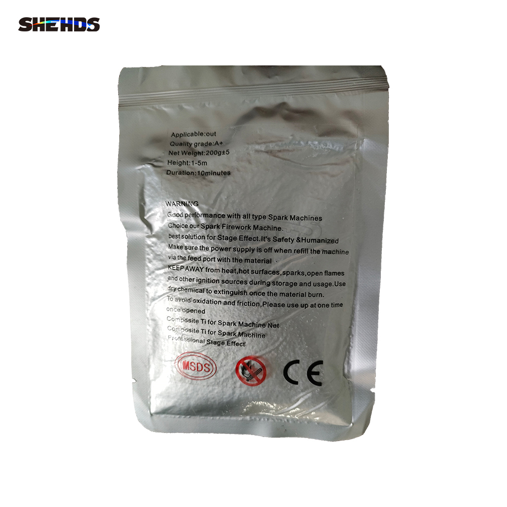 SHEHDS Spark Powder Indoor & Outdoor For Cold Spark 650W