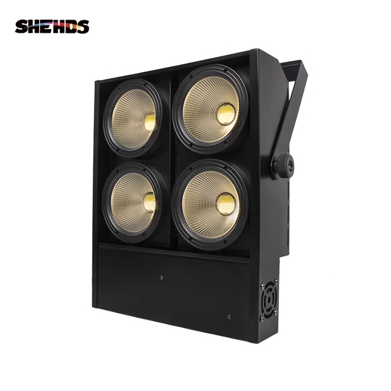 SHEHDS LED Blinder 4 Eyes 4x100W COB Light With 2 Channels For Events Show Stage