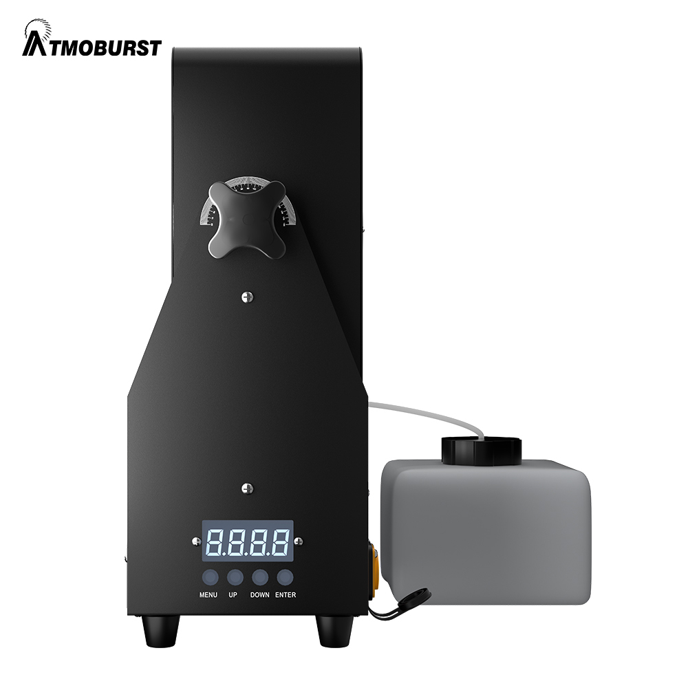 SHEHDS ATMOBURST 90W Bubble Machine with LED 6x4W RGBW Large Foam Output Adjustable Angle