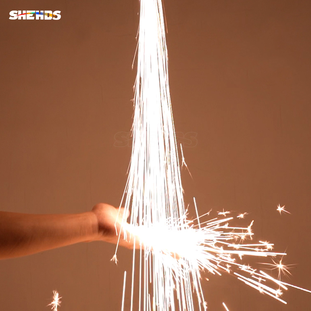 SHEHDS Cold Spark 650W Upside-down Spark machine With Folding Hook For Weeding Concerts DJ Clubs