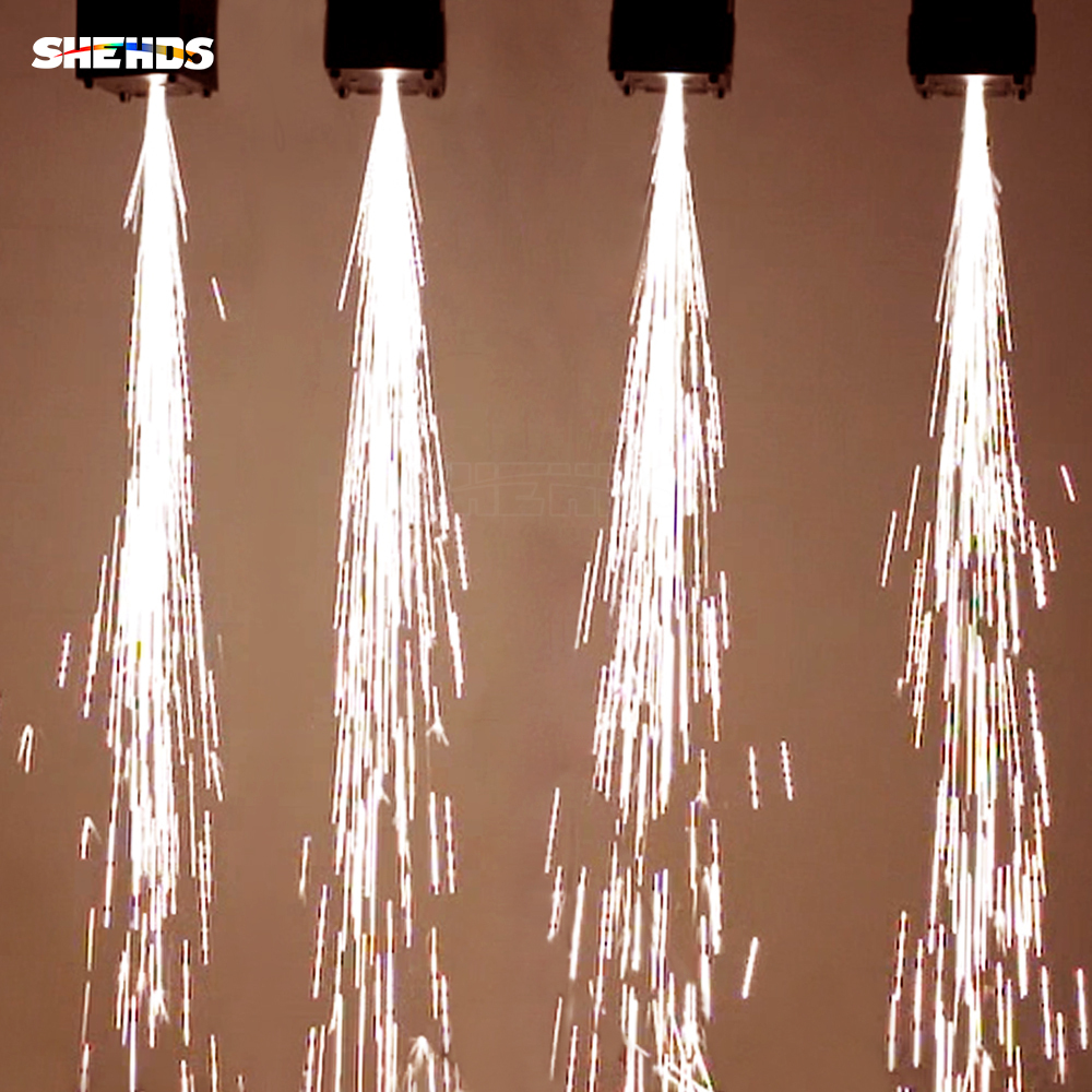 SHEHDS Cold Spark 650W Upside-down Spark machine With Folding Hook For Weeding Concerts DJ Clubs