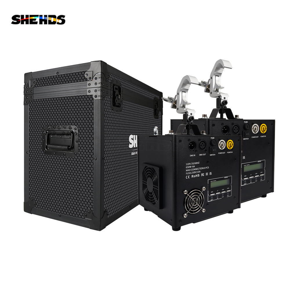SHEHDS Cold Spark 650W Upside-down Spark machine With Folding Hook For Weeding Concerts DJ Clubs