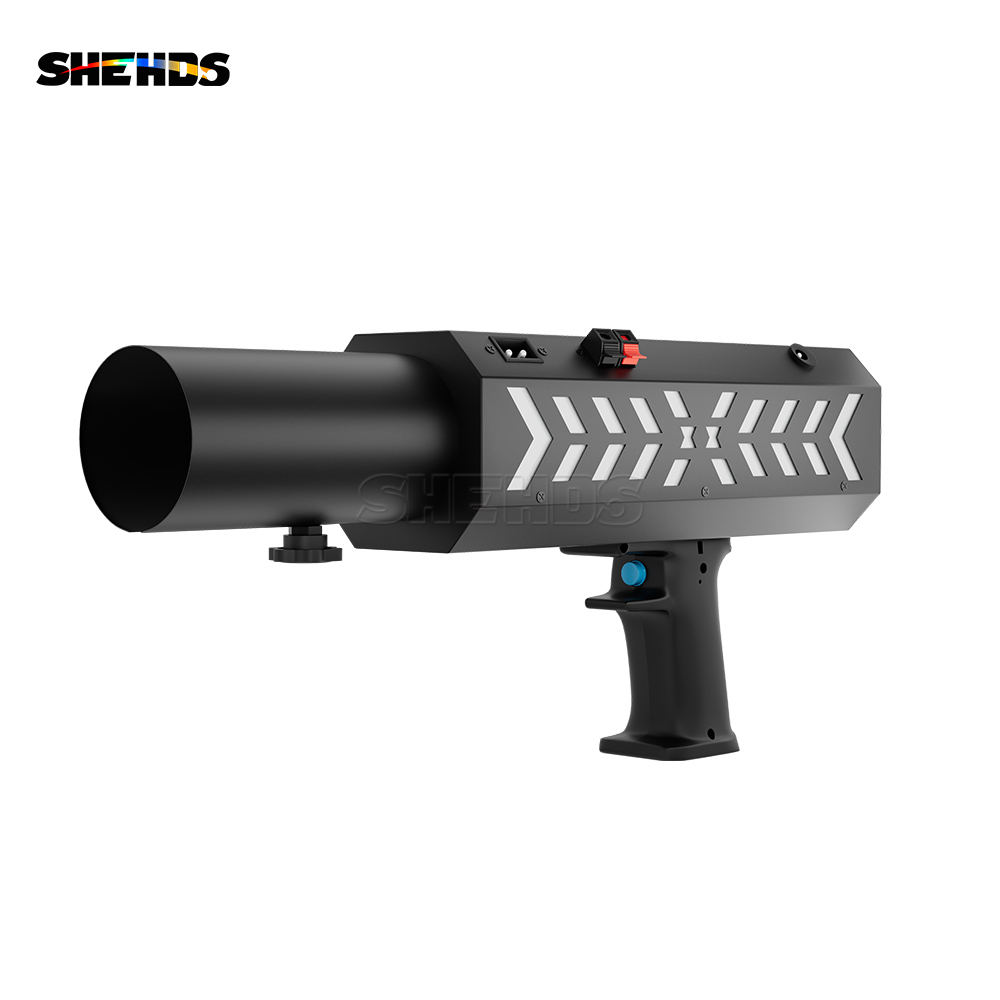 SHEHDS Rechargeable RGB Confetti Machine For Wedding Theater