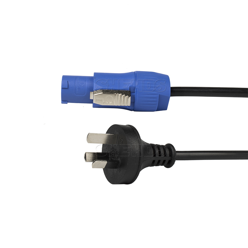 Standard Powercon Connector Power Plug Connector Blue/White For LED Par/Beam Moving Head LED Professional Power Cable Plug Socket