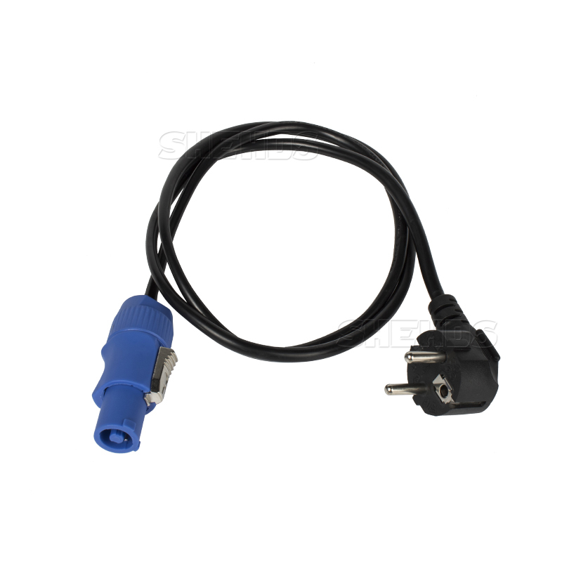 Standard Powercon Connector Power Plug Connector Blue/White For LED Par/Beam Moving Head LED Professional Power Cable Plug Socket
